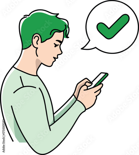 Two Business Professionals Discussing with Speech Bubbles, Vector Graphic for Business Communication, Consulting, Negotiation, Corporate Meeting, and Conversation.