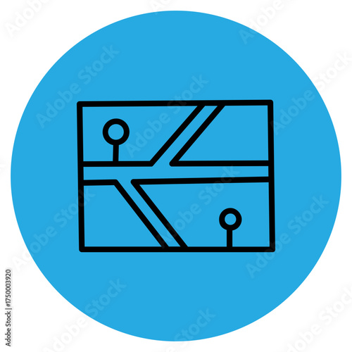 Maps Icon Vector