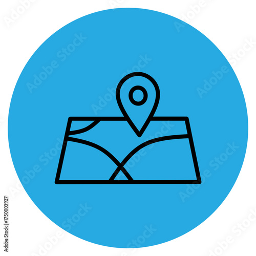 Maps Icon Vector