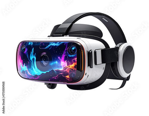 VR headset isolated PNG  