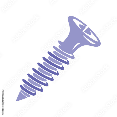 Screw - Fastener Carpentry Metalwork Joinery Hardware Repair Construction Industrial Fixing Element Threaded Shank Head Mechanical Component Assembly Tool