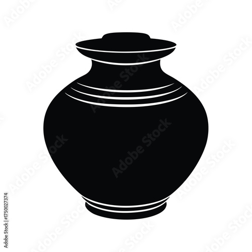 Clay Stove Chulha Traditional Cooking Silhouette