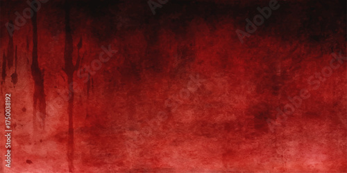 A vibrant red grunge texture with an aged and worn pattern, perfect for a vintage paper backdrop design