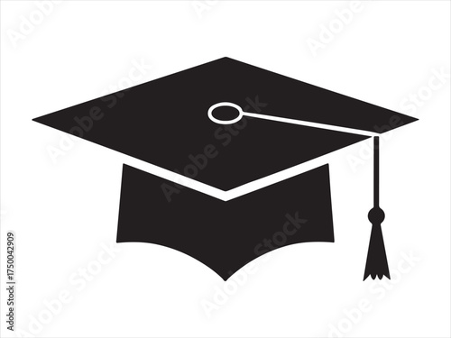 Stylized cap with a bold design element isolated on transparent background