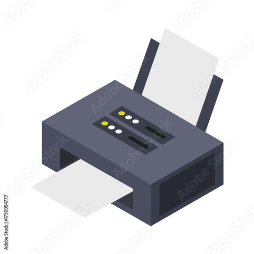 Isometric printer
