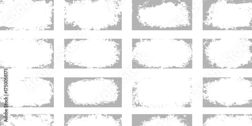 A set of vintage grunge vector frames, borders, labels, and tags for retro banner and invitation design illustration