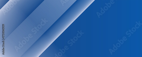 Abstract bacgkround blue and white gradient. Modern blue abstract rectangle box lines background for presentation design, banner, brocure, and business card