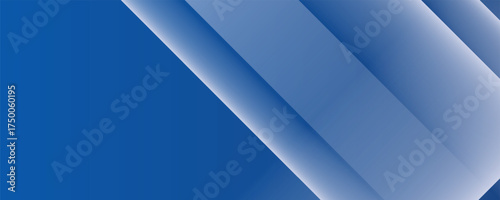 Abstract bacgkround blue and white gradient. Modern blue abstract rectangle box lines background for presentation design, banner, brocure, and business card
