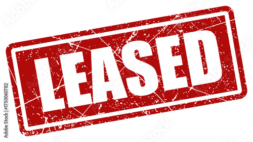 Leased red stamp