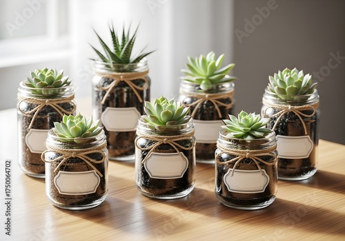 Wallpaper Mural Upcycled Glass Jar Planters Torontodigital.ca