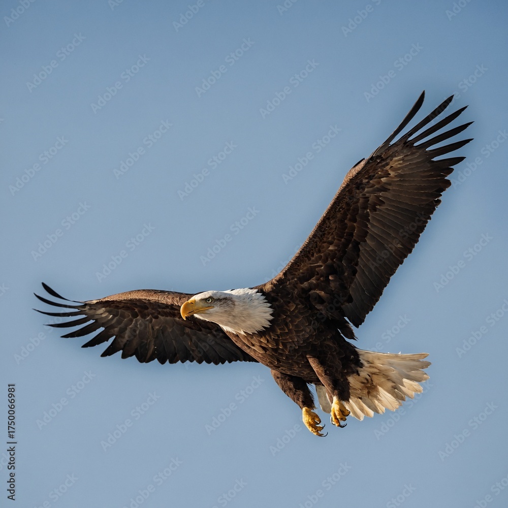 Fototapeta premium american bald eagle