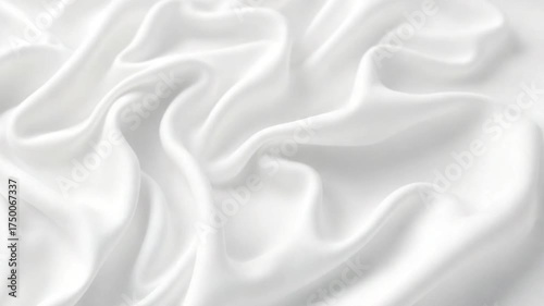 Elegant White Fabric Texture Background for Fashion and Design Projects.