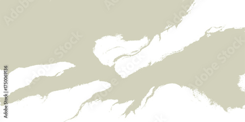 Torn paper illustration of an outline map of Argentina on a white sheet with a grunge texture backdrop and a ripped edge design