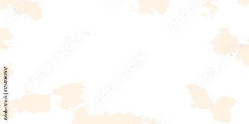 Abstract vintage watercolor paper texture grunge background with antique map design border