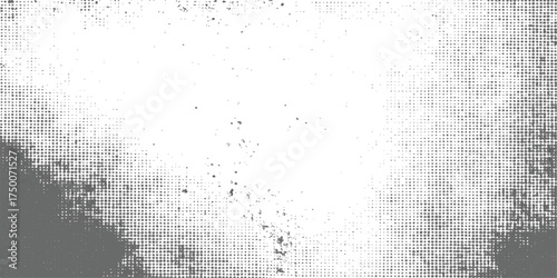 Black and white grunge background texture wall pattern with old dirty paper surface
