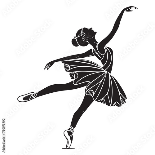 ballet dancer silhouette