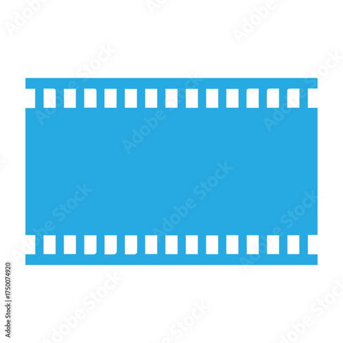 Film Reel Blue