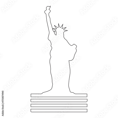 Freedom Landmark Outline