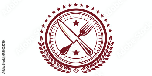 Sophisticated Fine Dining Restaurant Logo Design with Elegant Typography, Minimal Luxury Style, and Gourmet Culinary Branding for Upscale Hospitality and Modern Food Businesses