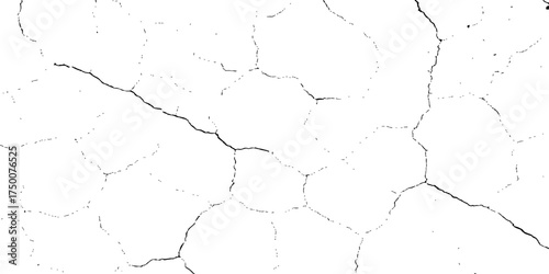 Old cracked concrete wall texture border design with a 3D map outline of Europe's territory and shadow details