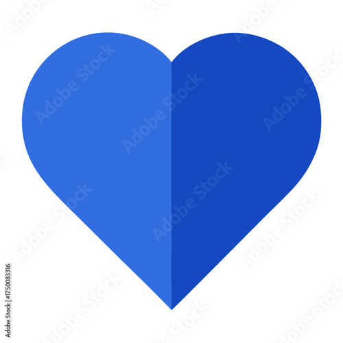blue heart 