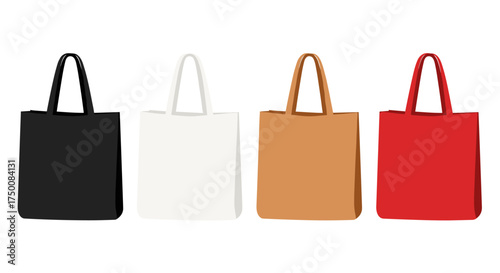 Stylish reusable tote bags perfect for everyday shopping and errands.