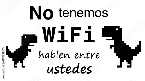 no tenemos wifi vector