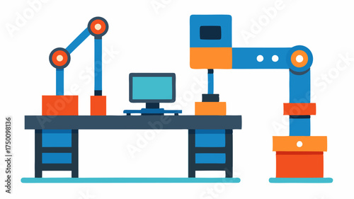 An innovative ergonomic workstation designed to reduce fatigue and improve productivity for operators on the assembly line.