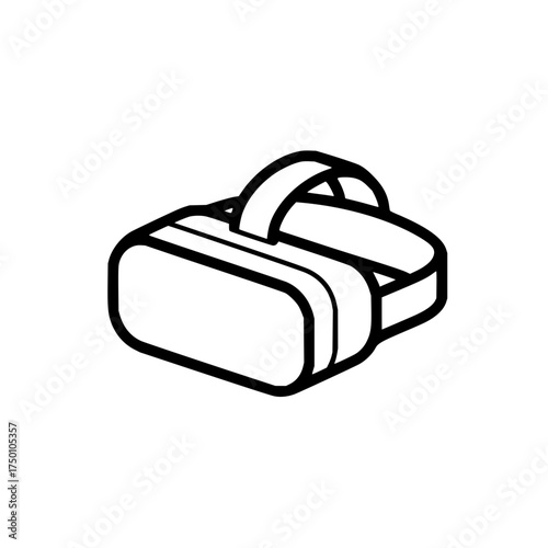 Virtual reality headset vr glasses technology gaming entertainment device metaverse augmented reality experience simulation