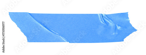 Blue tape PNG on a transparent background, Blue Masking Tape, blue tape isolated on a transparent background