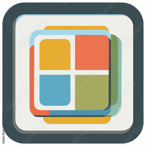 Minimalistic Bold Image File Icon Design
