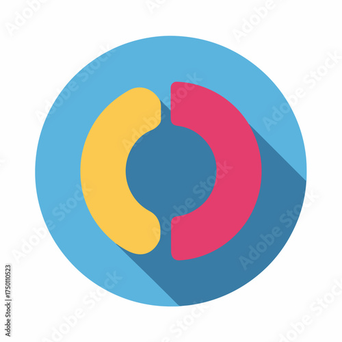 Bold Information Circle Pictogram Design Style