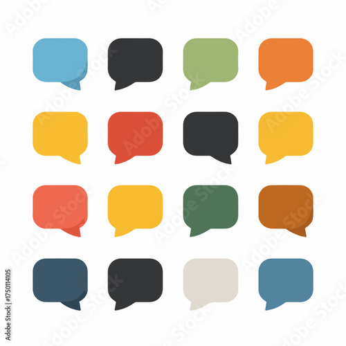 Bold Language Pictogram Icon Design
