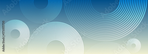 minimalist banner backround,blue white gradations,circle geometric,colorful,abstract ,vector,eps 10