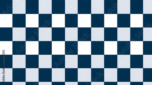 Navy blue, pastel blue and white seamless checkered pattern background textures 