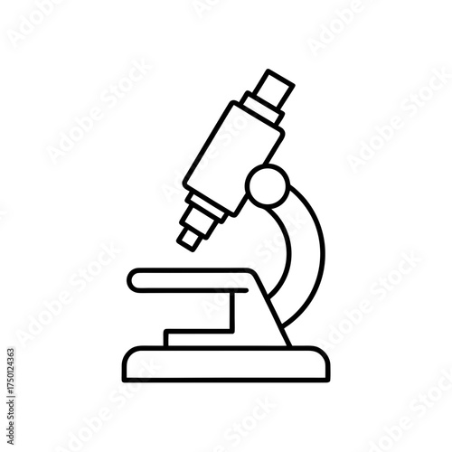 Simple line drawing microscope