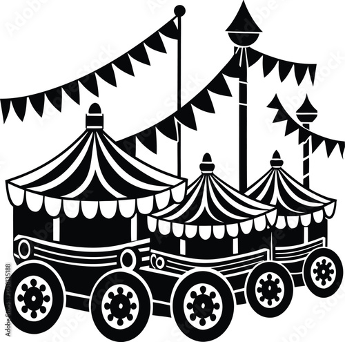 Abstract swirling colors of purple blue and pink creating a cosmic nebula isolated on transparent background