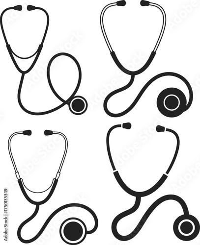 Stethoscope Heart SVG, Nurse SVG, Doctor, Rn, Np, Vector Cut File