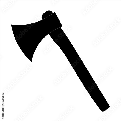 wood-cutting axe 