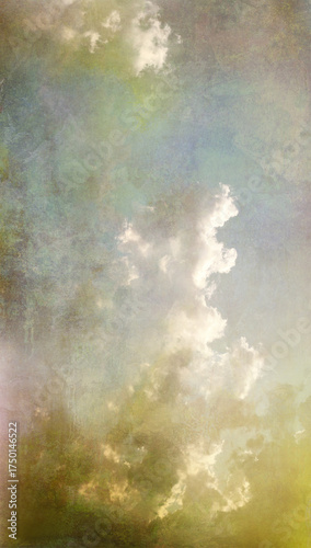 wolken texture alt retro narrativ himmel sonnenuntergang licht entspannung ab...
