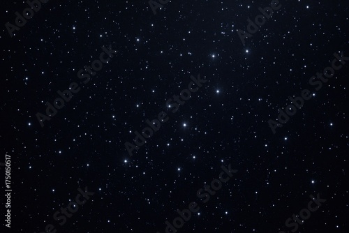 Infinite stars in night sky