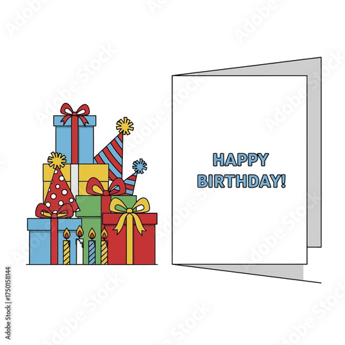 Birthday Gifts and Card Celebration.