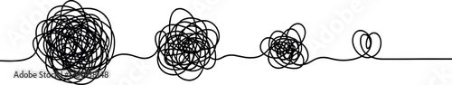 Tangled Paths Unraveling Chaos and Finding Clarity - A Visual Metaphor of Complexity