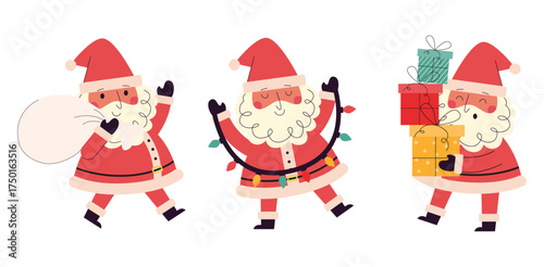 Vector santa claus
