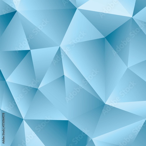 Polygonal rainbow mosaic background. Abstract low poly vector illustration. Triangular pattern, copy space. Template geometric business design with triangle for poster, banner, card, flyer.