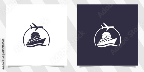 Travel Agency Logo Designs Vector