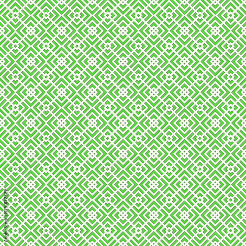 Repeated chevrons, diamonds, angle brackets, curves pattern background. Embroidery ornament. Geometric image. Ancient mosaic motif backdrop. Ethnic digital paper, textile print. Seamless vector