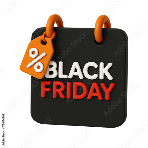 Get ready for huge savings this Black Friday with this eye-catching sale announcement, perfect for advertising deals and promotions this holiday season