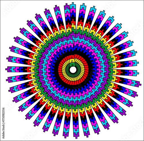 abstract background with circles