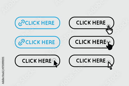 click here icon collection for your business